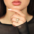 Couple Bundle Silicone Wedding Ring Bundle Set#98